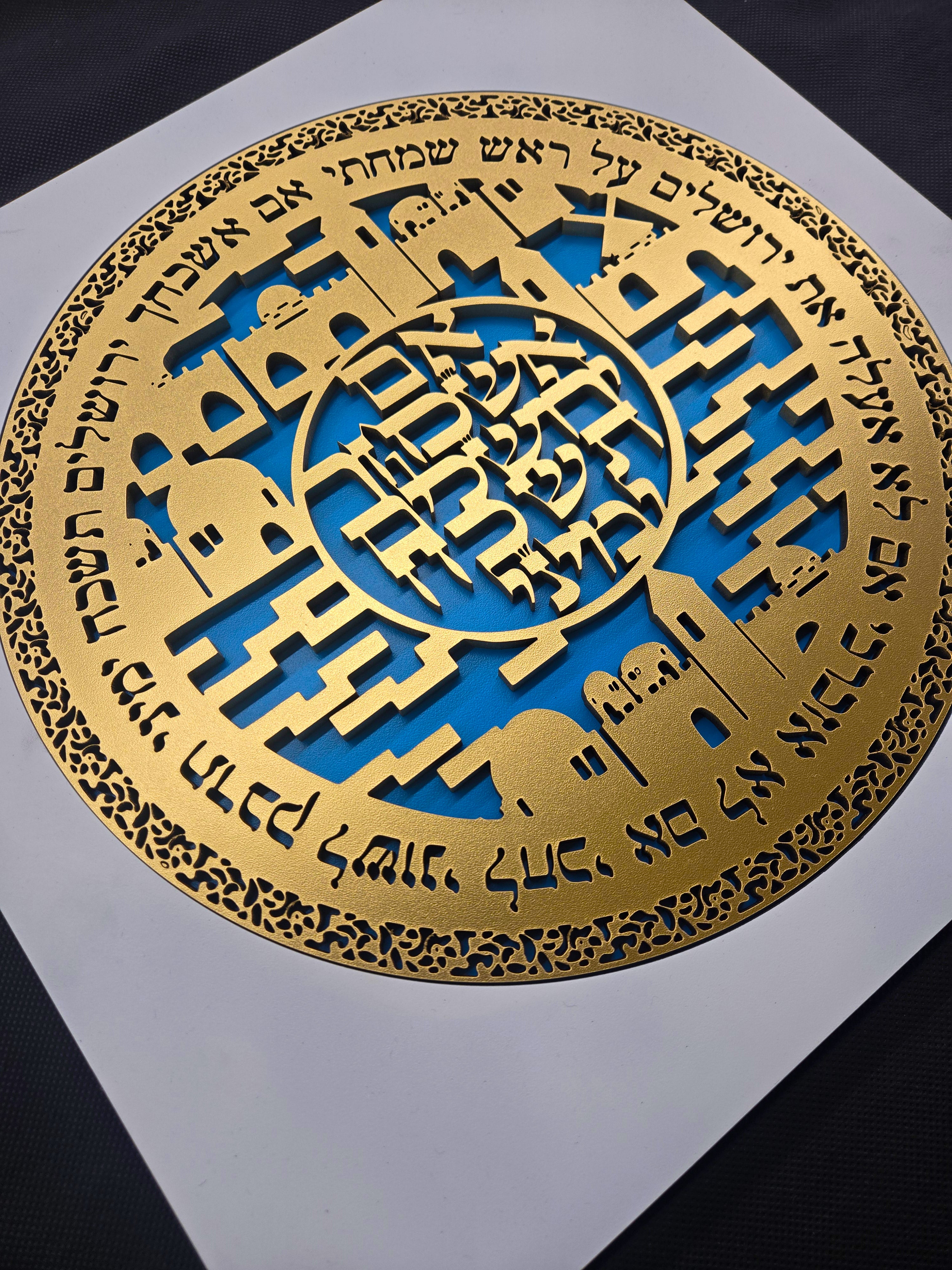 If I Forget You · אם אשכחך ירושלים