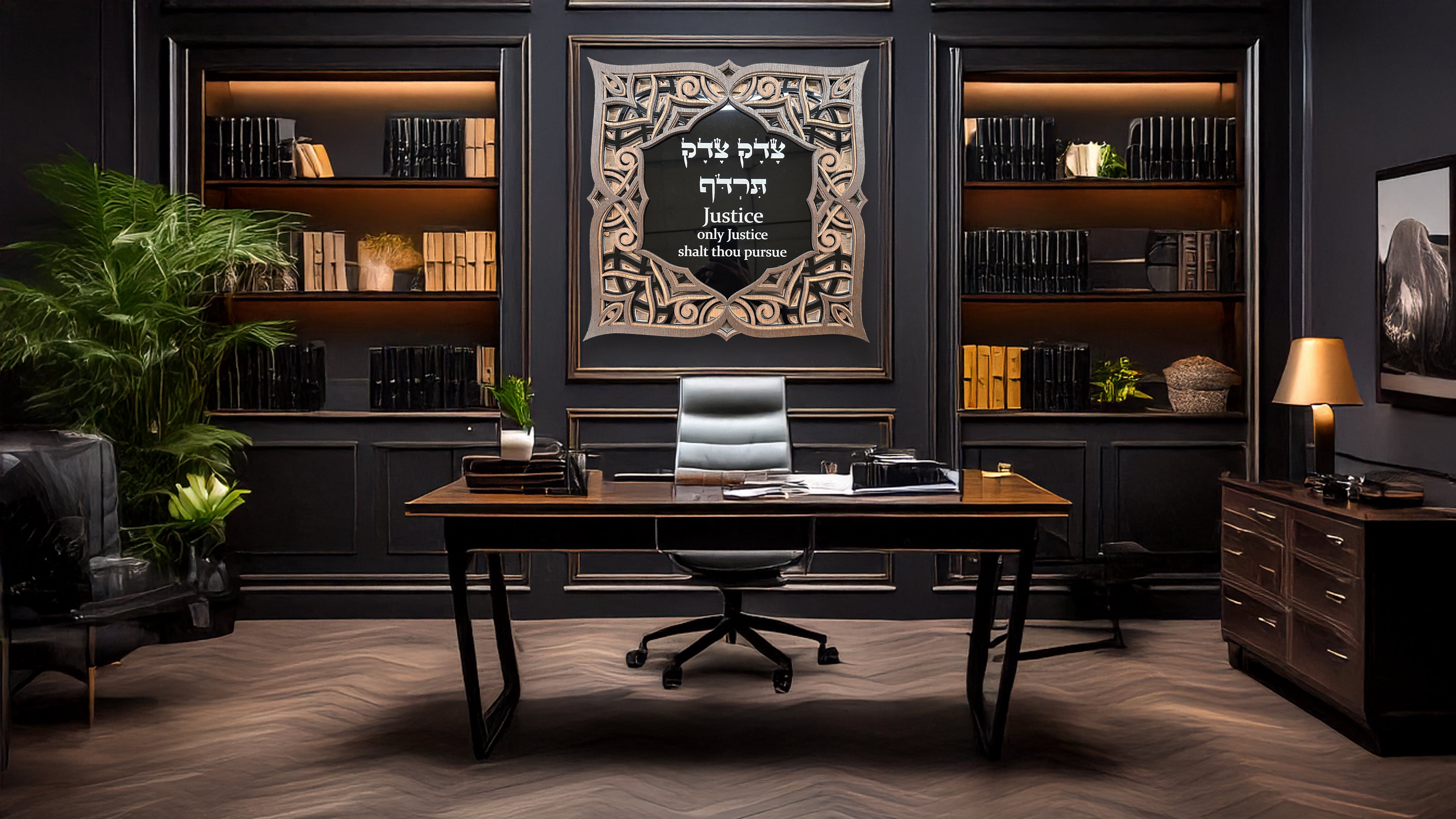 Justice shalt thou pursue · צדק צדק תרדוף