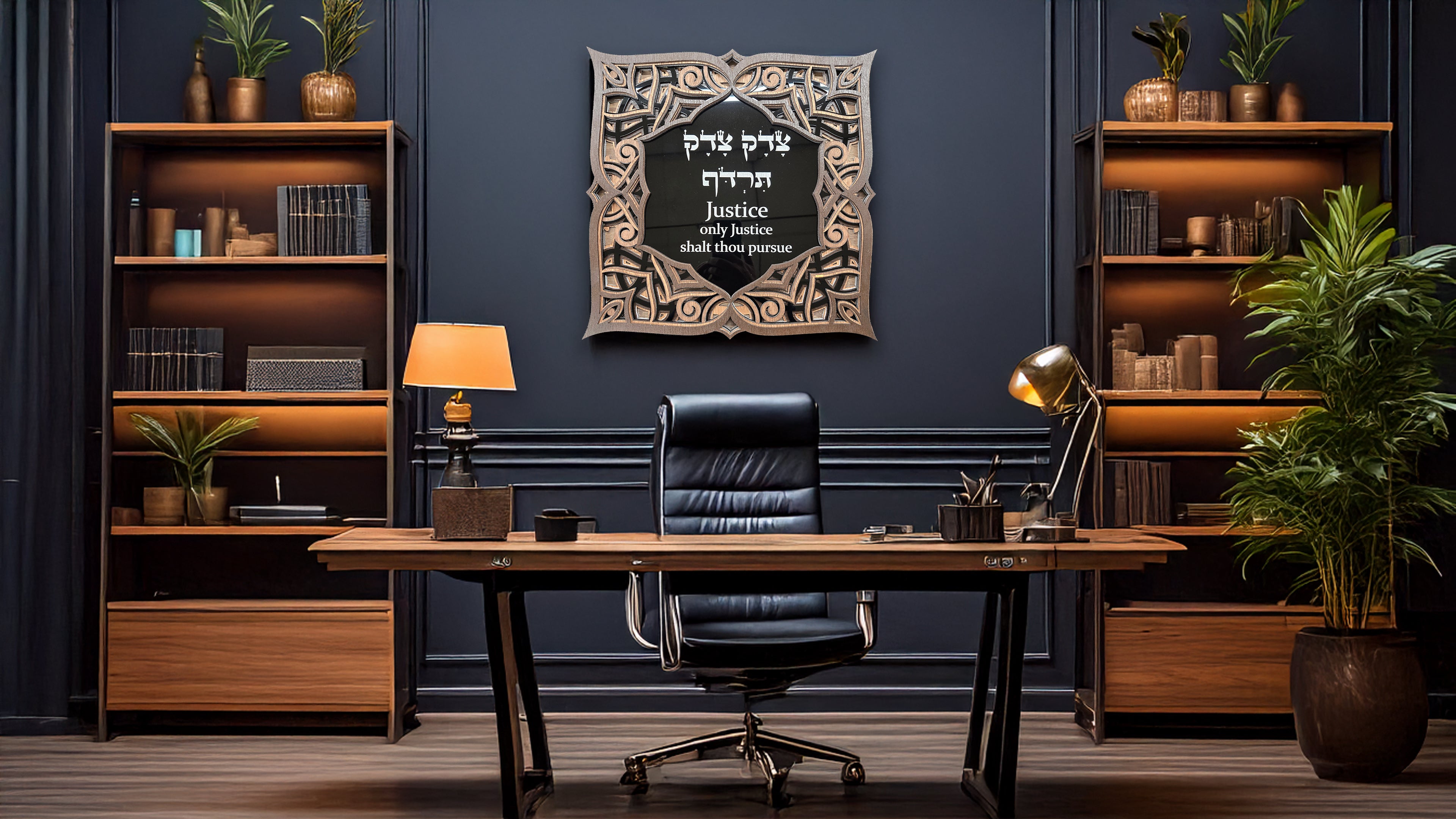 Justice shalt thou pursue · צדק צדק תרדוף