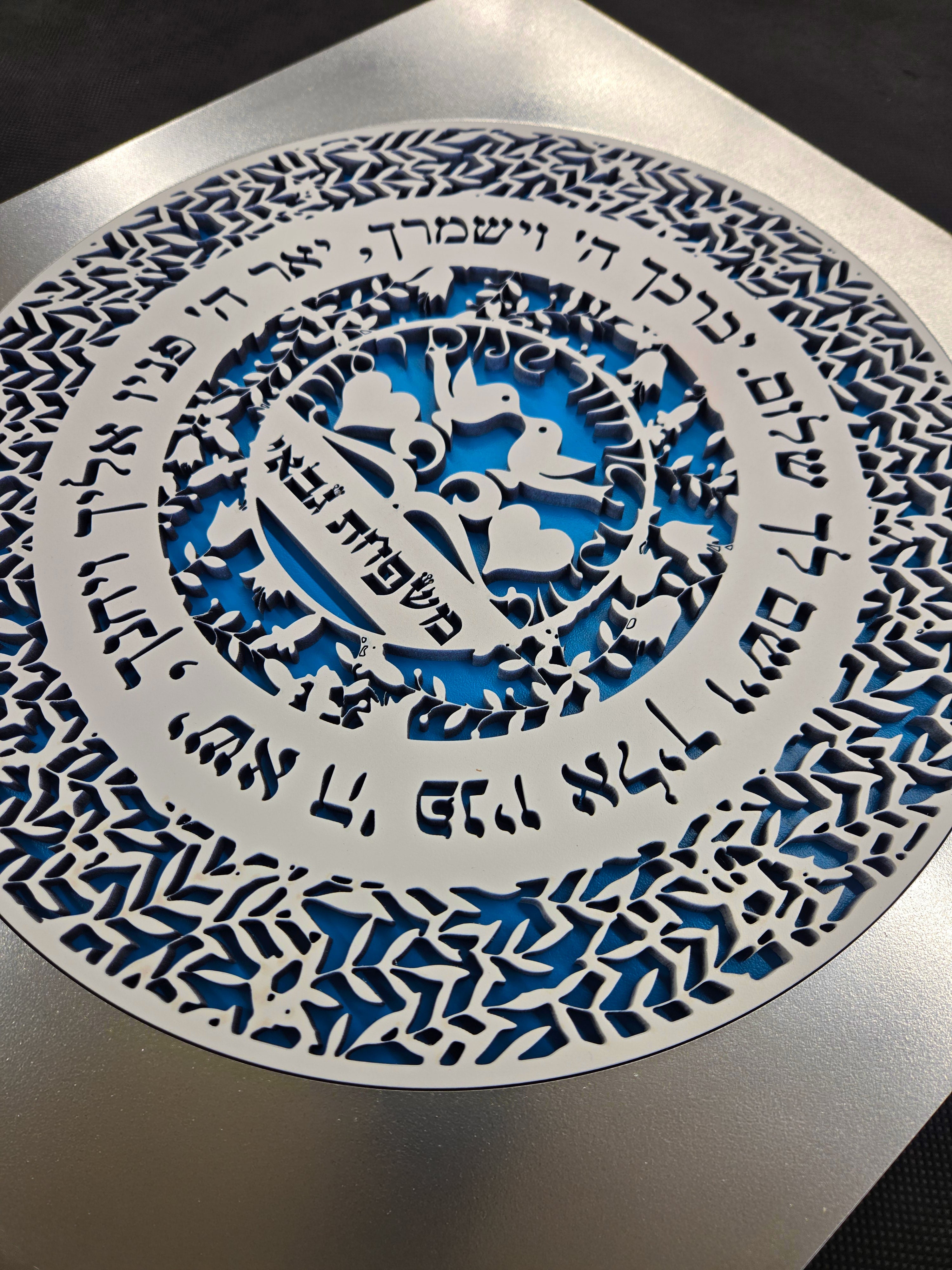 Customizable Priestly Blessing · ברכת הכהנים מותאם אישית