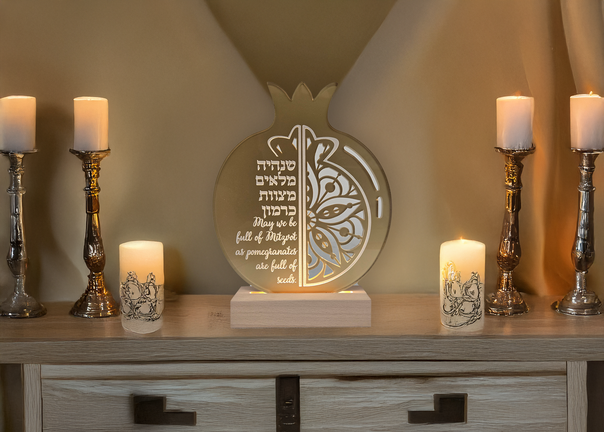 Rosh Hashanah LED - תאורה דקורטיבית לראש השנה