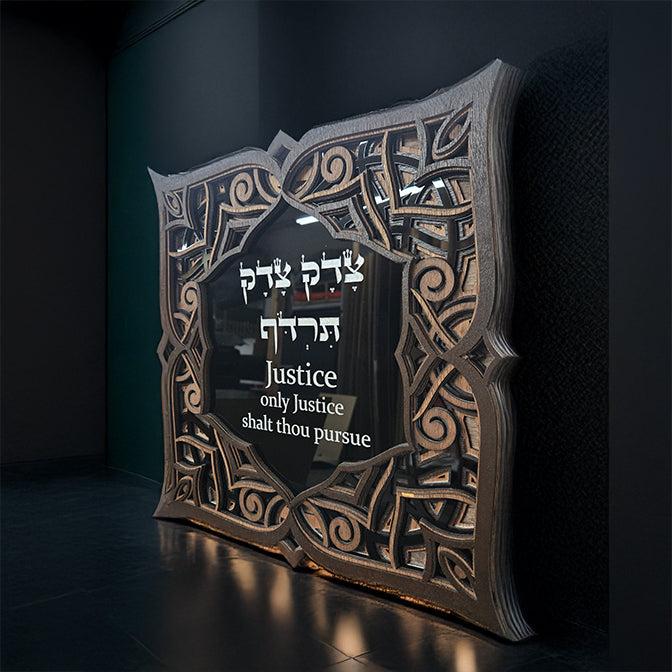 Justice shalt thou pursue · צדק צדק תרדוף