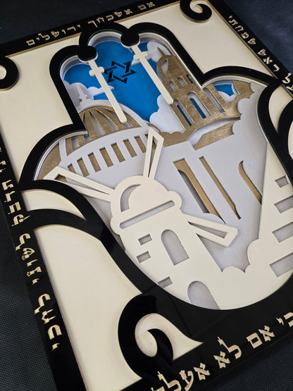 If I Forget You, Jerusalem · אם אשכחך ירושלים
