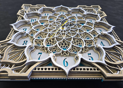 Handcrafted Wooden Wall Clock